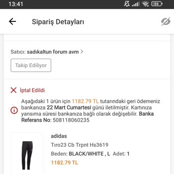 Sipariş İptali Ve Müşteri Mağduriyeti