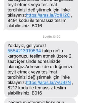 Aras Kargo Teslimat Sorunu: Evdeyim Seçeneğine Rağmen Kargom Ulaşmıyor