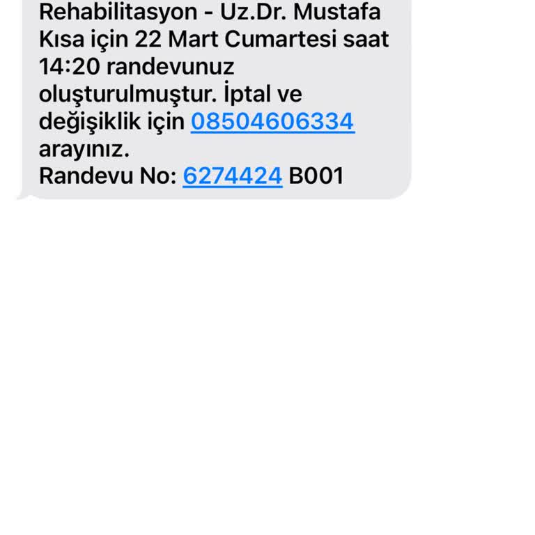 Randevu Saatinde Ortada Olmayan Doktor