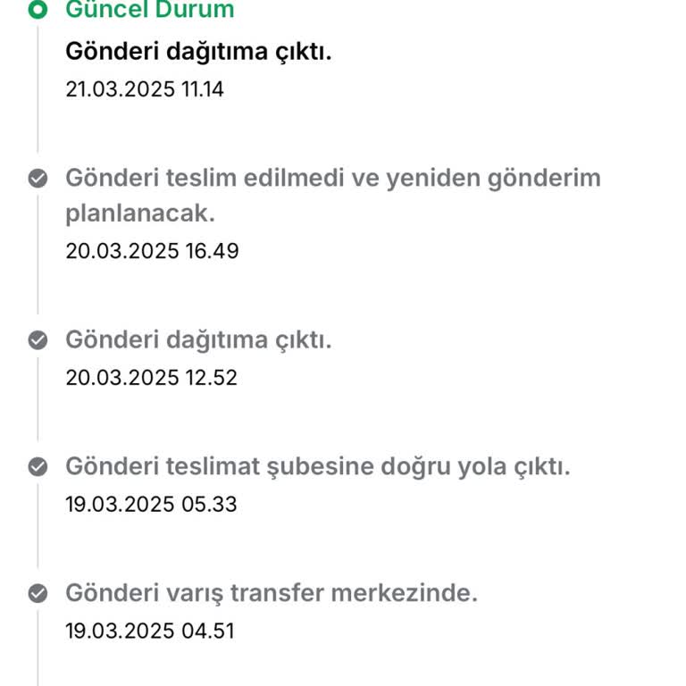 Sürat Kargo Esertepe Şubesi Teslimat Sorunu