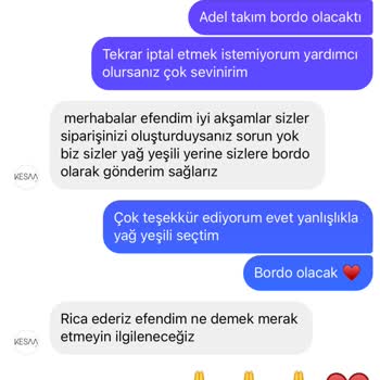 Yanlış Renk Seçimi Ve İptal Sorunu