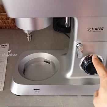 Schafer Pro Chef Gusto Hamur Yoğurma Makinesi Servis Problemi