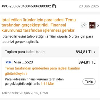 Bir Aydır Beklenen Ücret İadesi: Müşteri Hizmetleri Süreci