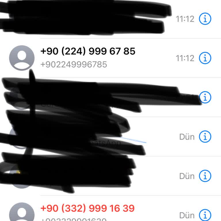 Yabancı Numaralardan Gelen Rahatsız Edici Aramalar