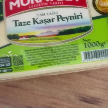Muratbey Kaşar Peynirin İçinden Kıl Çıktı!
