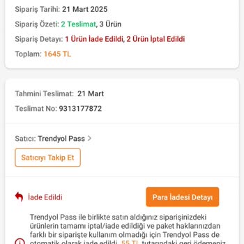 Yanlış Fiyat Nedeniyle İptal Edilen Sipariş