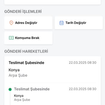 Trendyol Siparişim Teslimat Şubesinde Bekletiliyor