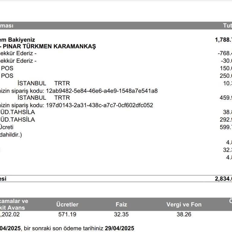 QNB Kredi Kartı Ekstresinde İzinsiz Üyelik Ücreti
