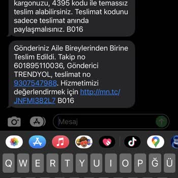 Yanlış Teslimat Bildirimi Ve Adres Sorunu