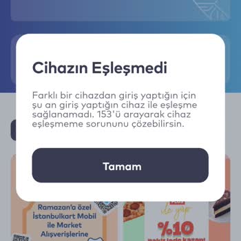 Yeni Telefonla İstanbul Kart Erişim Sorunu