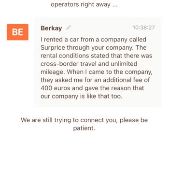 Araç Kiralama Sürecinde Ek Ücret Ve İletişim Sorunları