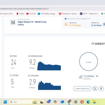 TurkNet'te Hız Sorunu Ve Çözüm Eksikliği