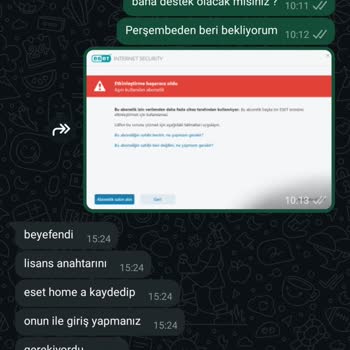Lisans Sorunları ve Destek Deneyimi
