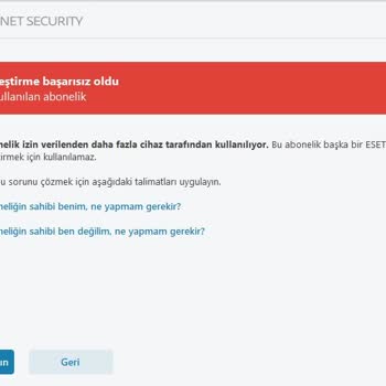 Lisans Sorunları ve Destek Deneyimi