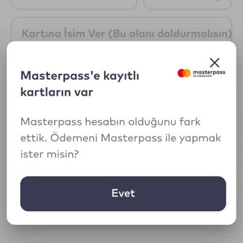 İstanbul Kart Uygulamasında Masterpass Sorunu