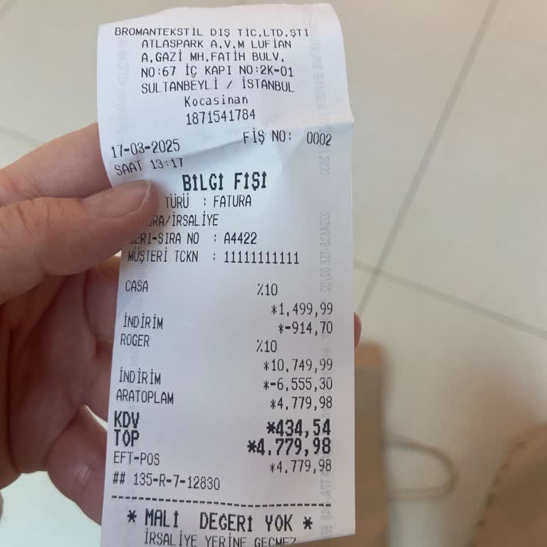 Lufian Mağazasında İade Sorunu