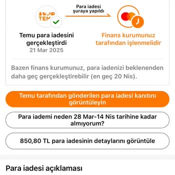 Yanlış Karttan Ödeme Sorunu