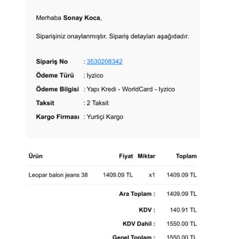 Yanlış Beden Ve İletişimsizlik: Müşteri Mağduriyeti