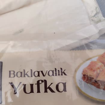 Şok Market'ten Alınan Küflü Baklavalık Yufka Şoku