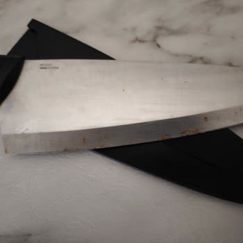 Paslanmaz Çelik Bıçak Paslandı Ve Hayal Kırıklığı Yarattı