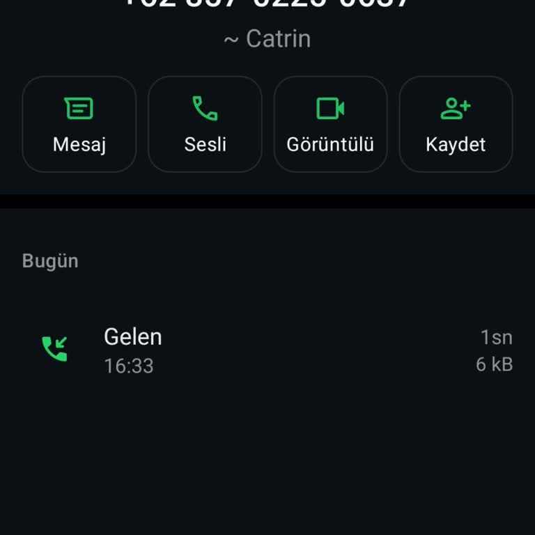 WhatsApp Üzerinden Gelen Şüpheli Mesajlar Ve Güvenlik Endişesi