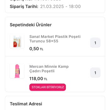 Migros Sanal Market'te Stok Sorunu Ve Şeffaflık Eksikliği