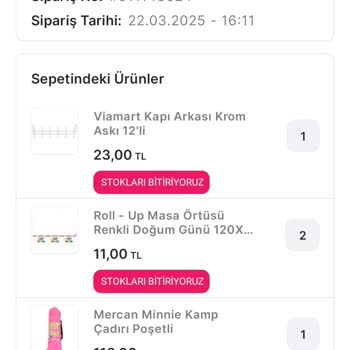 Migros Sanal Market'te Stok Sorunu Ve Şeffaflık Eksikliği