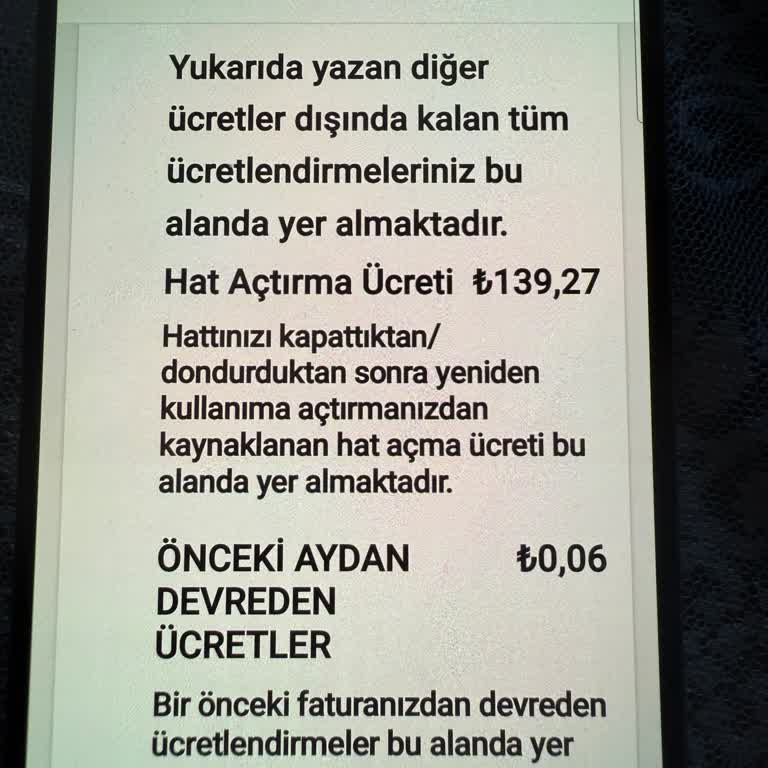 Haksız Hat Açma Ücreti Mağduriyeti