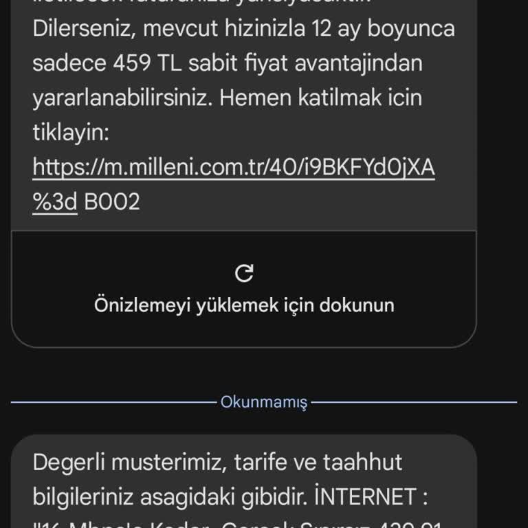 Sürekli Artan İnternet Faturası Mağduriyeti