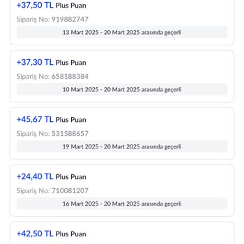 Silinen Plus Puanlarımın İadesini İstiyorum!