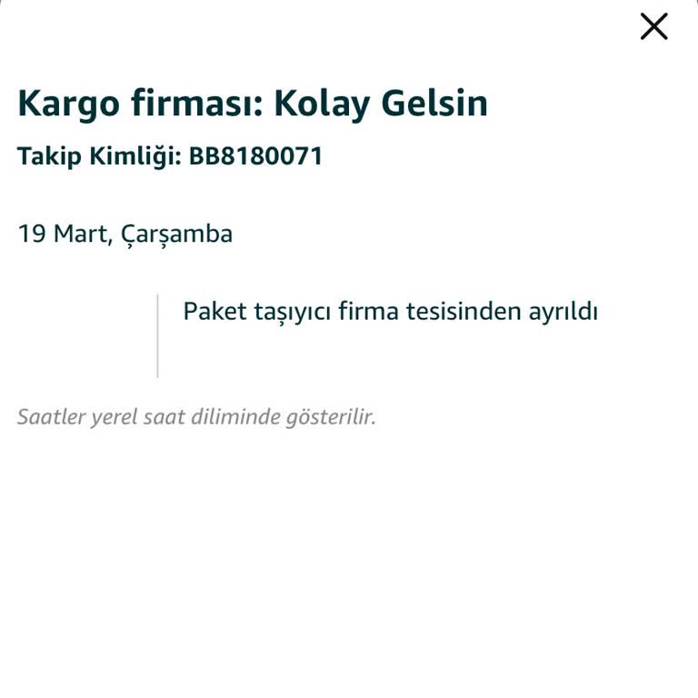 Siparişim 3 Gündür Yolda, Güncelleme Bekliyorum