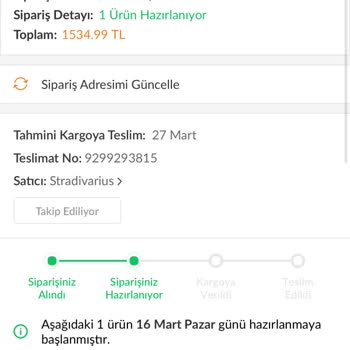 Trendyol Siparişimde Gecikme: Kargoya Verilmeyen Ürün Sorunu