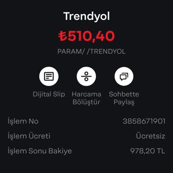 Trendyol GO'da İptal Edilen Siparişin Ücreti İade Edilmedi