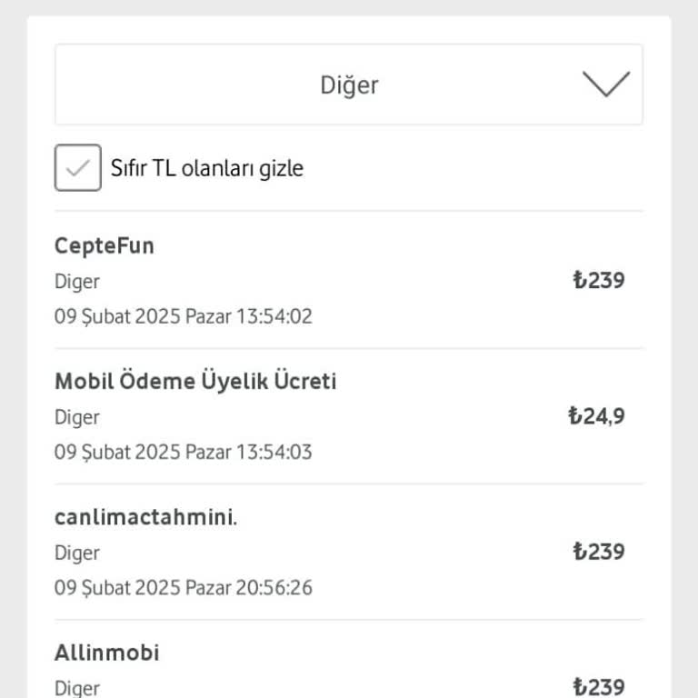 Vodafone'dan Onaysız Üyelik Ücreti Şoku: 2414 TL