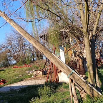 Bahçemdeki Tehlikeli Telekom Direği