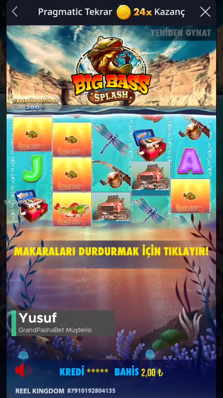 GrandPashaBet Boş Kasa Ve Müdahale Ve Yüze Telefon Kapatma! videonun kapak resmi