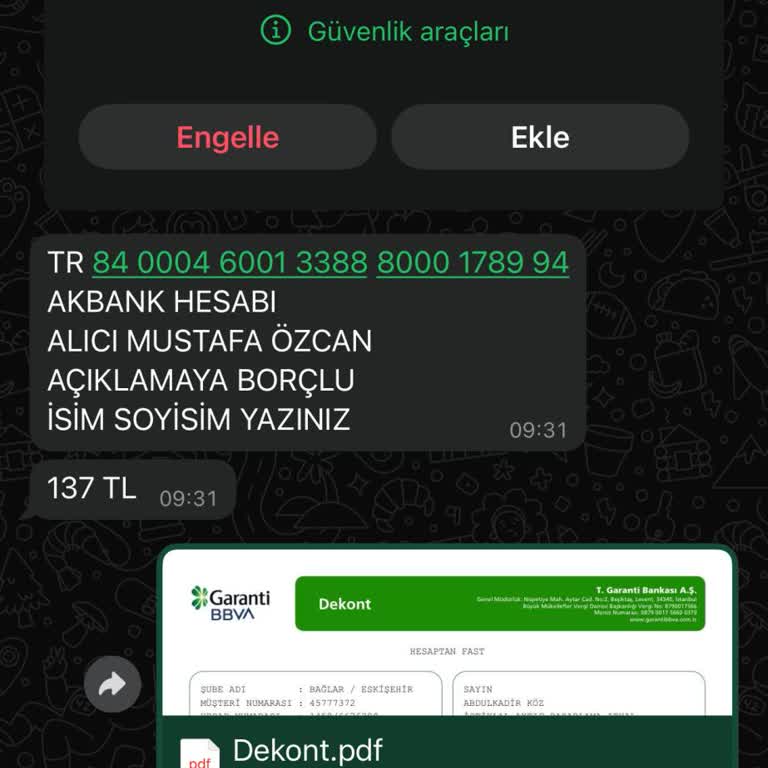 Hukuk Bürosunun Haksız Talebi Ve Yanıltıcı Bilgiler