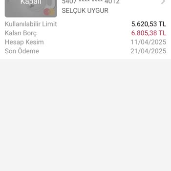 Kredi Kartı Borcu Ödemesi Ve İcra Çıkmazı