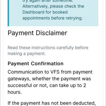 Vize Randevu Sistemindeki Ödeme Hatası Mağduriyeti
