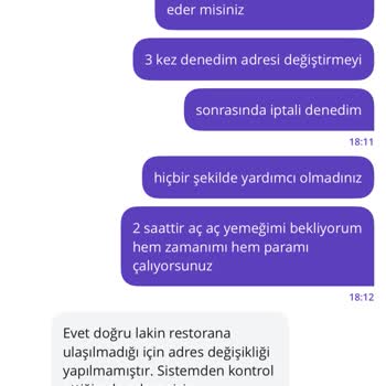 Adres Değişikliği Sorunu Ve İlgisiz Müşteri Hizmetleri