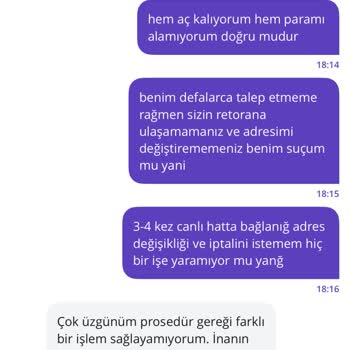 Adres Değişikliği Sorunu Ve İlgisiz Müşteri Hizmetleri