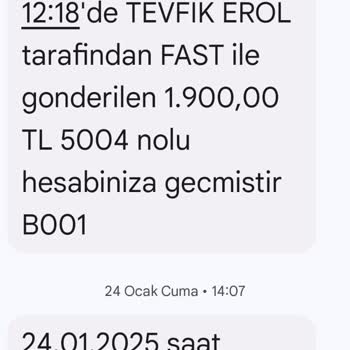 Yanlış Telefon Numarasına Gelen FAST Bildirimi