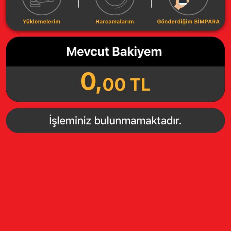 Bimpara Uygulamasında Bakiyem Neden 0₺ Görünüyor?