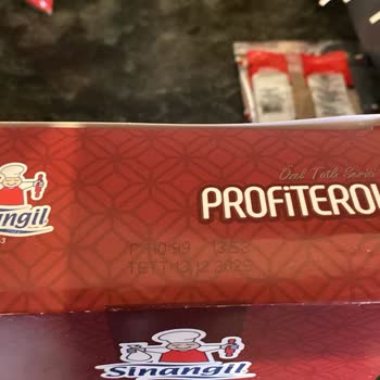 Sinangil Profiterol: Koku Ve Bayatlık Sorunu