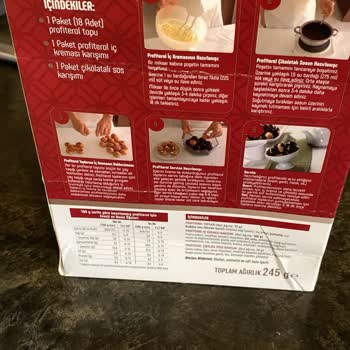 Sinangil Profiterol: Koku Ve Bayatlık Sorunu