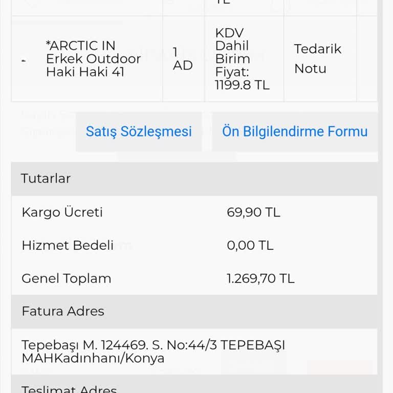 Slazenger'den Alınan Ayakkabılar Kargoya Verilmedi