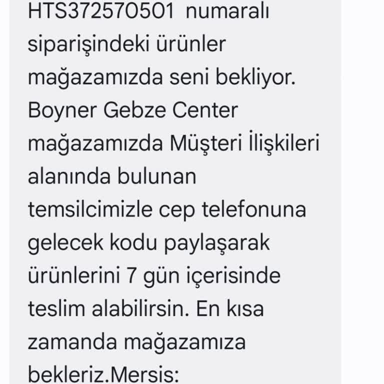 Boyner'den 5 Aydır Teslim Edilemeyen Sipariş