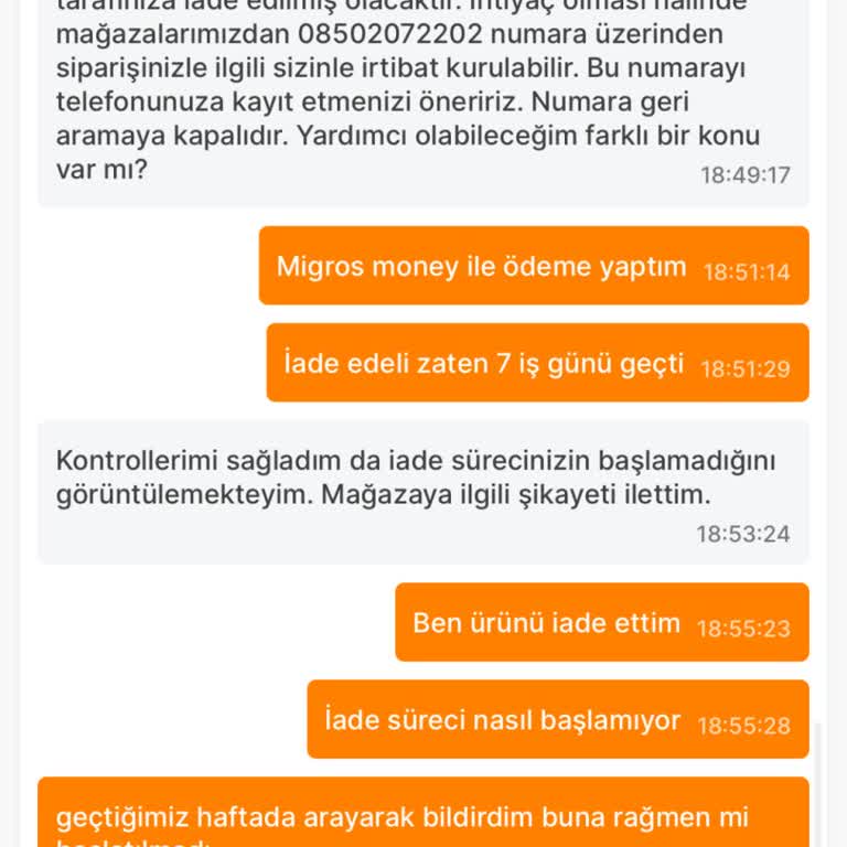 Yanlış Ürün Teslimatı Ve İade Sürecinde Yaşanan Sorunlar