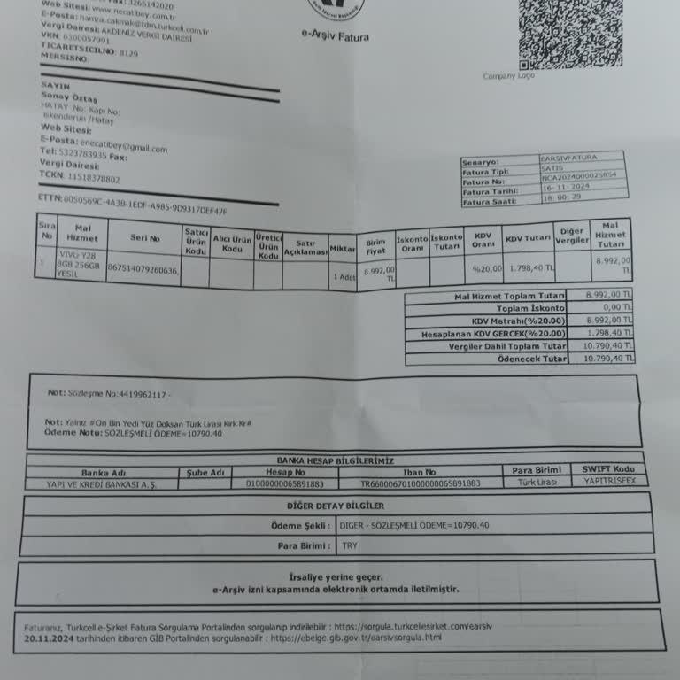 Taksit Bitmeden Bozulan Telefon Ve Yetersiz Hizmet