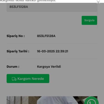 Kargo Takip Sorunu: Sipariş Hareket Görmüyor